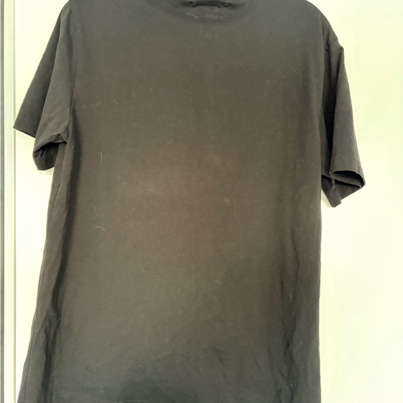 Mitchell & Ness Black T-Shirt with Red Logo - Picture 2 of 5